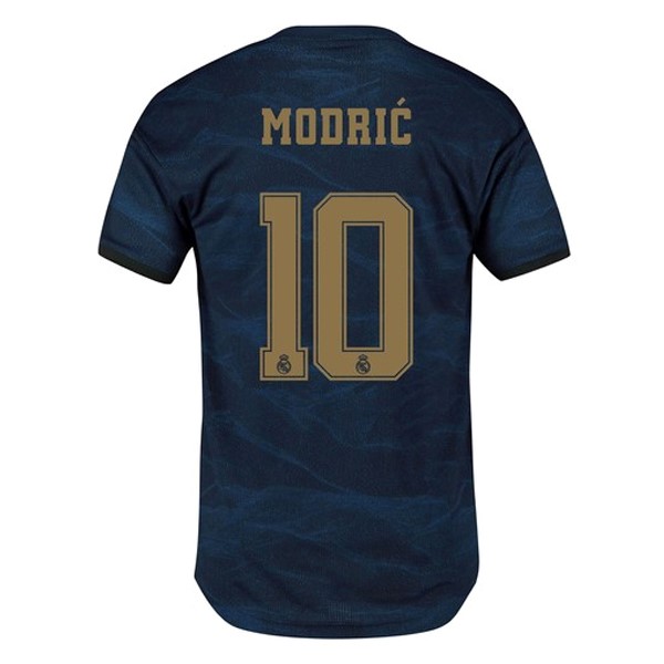 Camiseta Real Madrid NO.10 Modric 2ª Kit 2019 2020 Azul